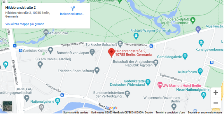come raggiungerci Berlino