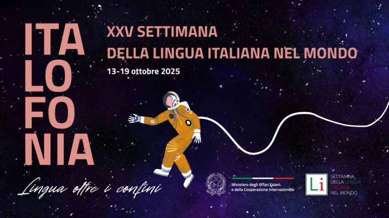 banner SETTIMANA DELLA LINGUA ITALIANA NEL MONDO